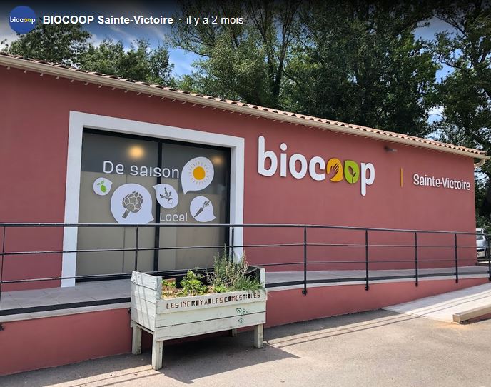 biocoop sainte victoire rousset bio