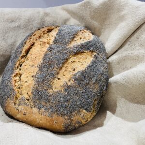 -Pain du moment: nutrition graines, forme "batard" 500g